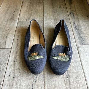 Stubbs & Wootton women’s slippers linen